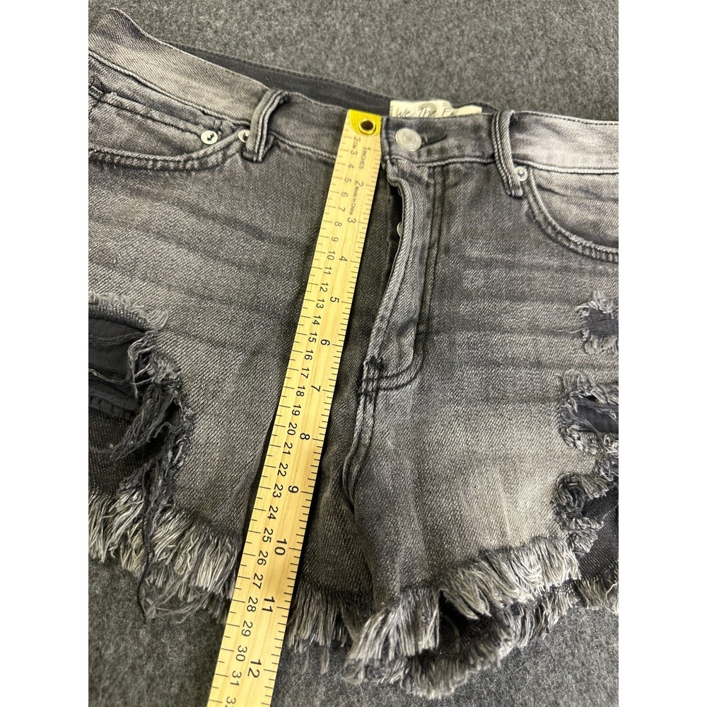 We The Free People Loving Good Vibrations Shorts Cutoff Size 27 Distressed - Picture 8 of 16
